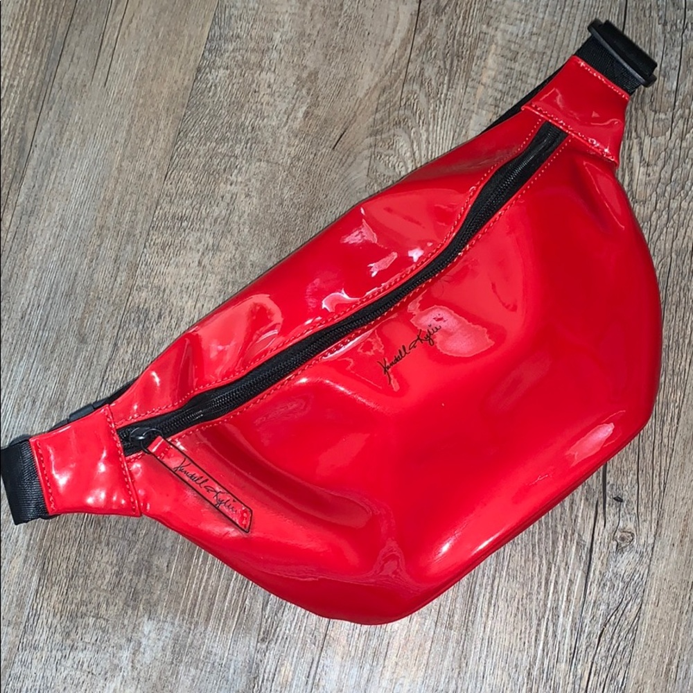 Kendall + Kylie Large Red Fanny Pack